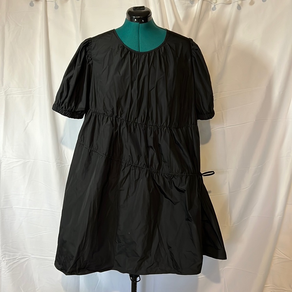 Future Collective x Target black tiered minidress NWT XXL.
